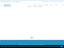 Tablet Screenshot of biotic-phocea.com
